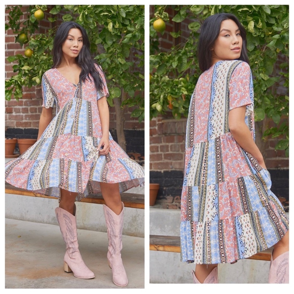 BOHEMIAN STYLE TUNIC